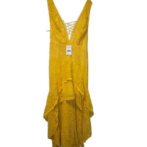 FREE PEOPLE × Catarina Lace Maxi Dress Size 10